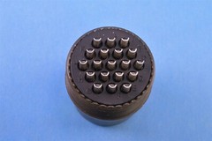 Amphenol Circular MIL Spec Connector 19P #16 PIN CONTACTS MS3106A22-14S