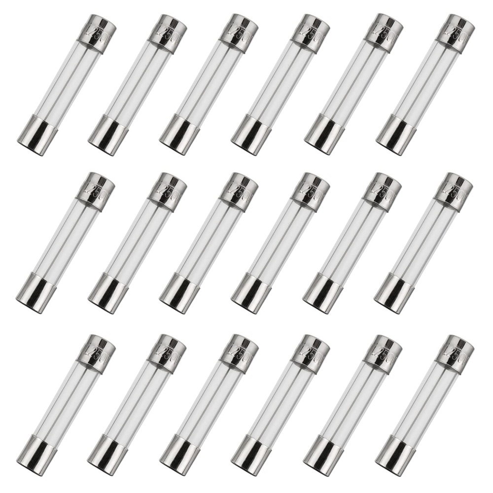 6x30mm 7 A 7 amp 250 V 0.24×1.18 Inch Volt F7AL250V Fast-Blow Glass Fuses(Pac…