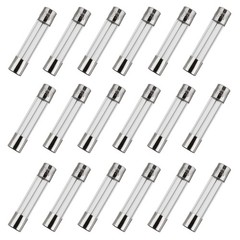 6x30mm 7 A 7 amp 250 V 0.24×1.18 Inch Volt F7AL250V Fast-Blow Glass Fuses(Pac…