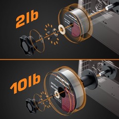 2026 ARCCAPTAIN 200A MIG Welder 110V/220V Gas/Gasless Flux Core Stick Lift Tig