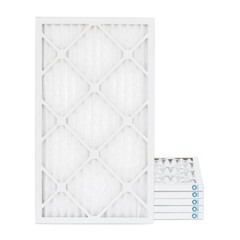 14x24x1 MERV 8 Pleated AC Furnace Air Filters. 6 Pack. Made in USA