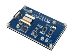Waveshare 4.3inch QLED Raspberry Pi Display DSI 800×480 Integrated Structure