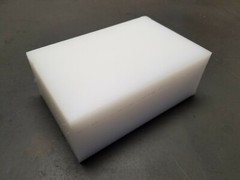 (QTY 4) UHMW Polyethylene Plastic 2-1/2” x 5” x 7” (oversized) FREE SHIPPING