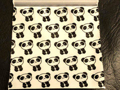 1000 SMALL BAGGIES 1515 1.5″ X 1.5″ MINI RESEALABLE POLYS PANDA BEAR