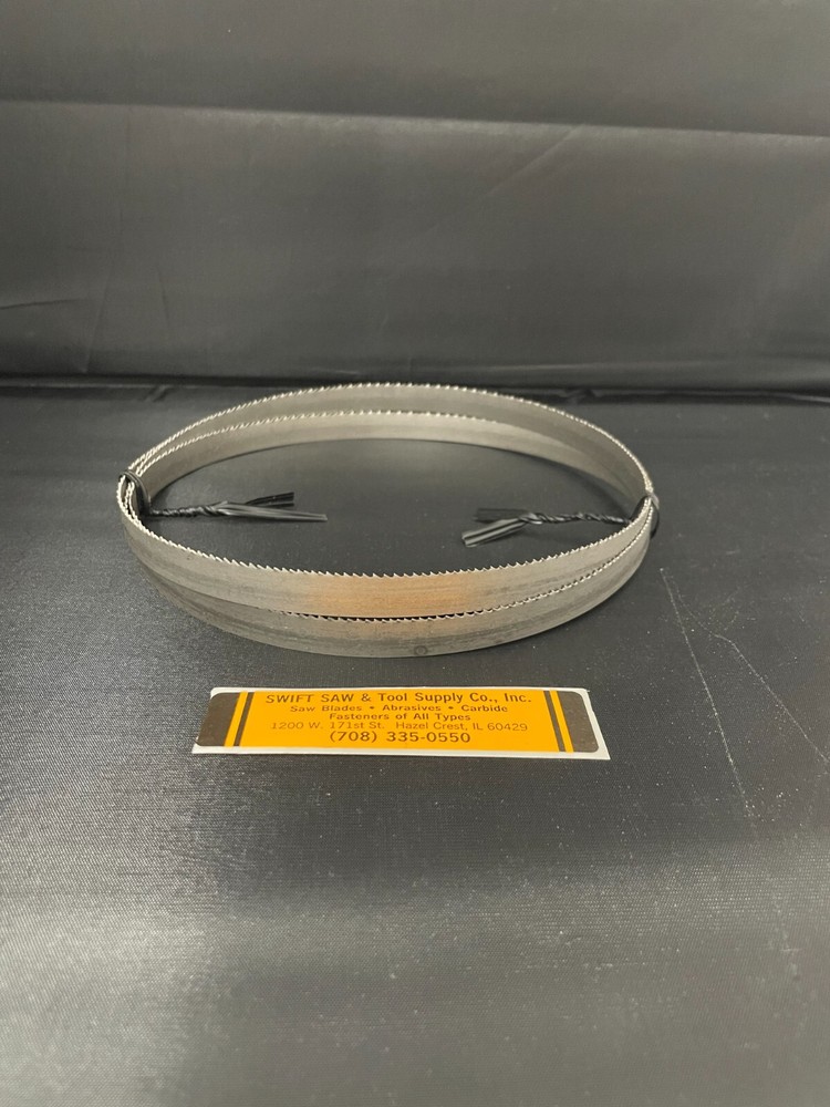 80″ (6’8″) X 1/2″ X .025 X 10/14T COBALT BIMETAL BAND SAW BLADE DISSTON USA