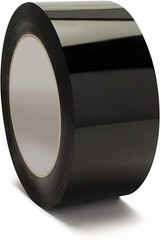 12 Rolls Black Carton Sealing Tape 2″ x 110 Yards Box Shipping Moving Tape 2 Mil