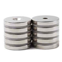 10 25 50 N52 Strong Countersunk Ring Magnets 1″ x1/8 ” Hole Rare Earth Neodymium