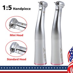 Dental 1:5 Fiber Optic Contra Angle Handpiece Red Ring for NSK Ti-MAX X95L Z15