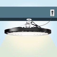 20Pcs 200W UFO Led High Bay Lights Industrial Commercial Warehouse Factory Light