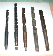 Lot 5 Morse Taper MT2 HSS Drill Bits Lathe Machinist Made USA 1/2″ – 25/32″