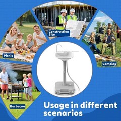 Electric Portable Sink Hand Wash Station – 18L Capacity with USB Port or Battery