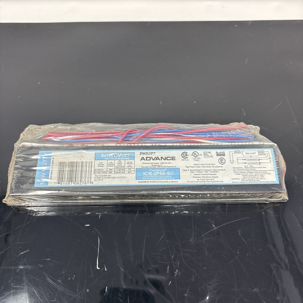 ICN2P60SC PHILIPS ADVANCE NEW GENUINE ROHS COMPLIANT BALLAST