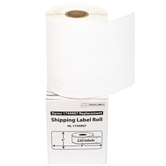 DYMO LW 1744907 4XL 4×6 (4″x6″) Direct Thermal Labels – (1) Roll of 220