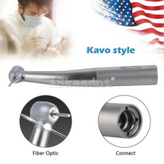 Dental Fiber Optic LED High Speed Ceramic Handpiece fit KAV MULTIflex Coupler po