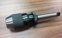 CME/HARVEST 3/8″ heavy duty KEYLESS DRILL CHUCK W. MT2, Morse Taper 2 shank–NEW