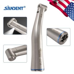 SANDENT Dental 1:1 20:1 LED Fiber Optic Contra Angle Handpiece