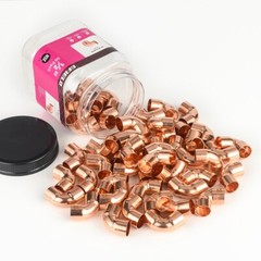 Pro 50 Pack EFIELD 1/2″ C X C 90 Degree Elbow , Copper Solder Fittings, No Lead