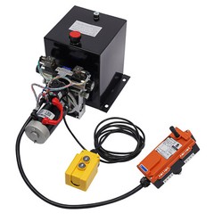8QT Double Acting Hydraulic Pump with Wireless Remote Control – 12V DC