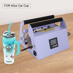 40oz Auto Cup Mug Press Machine 500W Light Purple CH2330