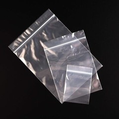 Clear BPA Free Zip Seal Plastic Bags Zipper Top Lock Reclosable Baggie 2 Mil 2ML