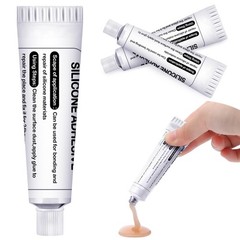 2 Pcs Silicone Adhesive Glue for Skin Doll Repair Flesh Color Soft Adhesive R…