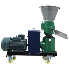 2mm Animal Cub Feed Pellet Mill Machine Feed Granulator 3 Rollers 120-150KG 220V
