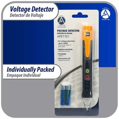 Appli Parts APET-TE1 Non Contact AC Voltage Tester Pen with LED Flashlight and B