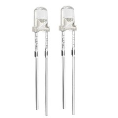 10pcs 3mm Lime Green LED Diode Electronics Component Emitting Light 1.9-2.1V