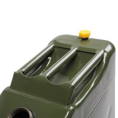 Army Green 20L 5 Gallon Gas Fuel Can Fuel Gasoline Steel Tank with Spout Metal