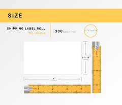 DYMO LW 30256 Compatible LARGE Direct Thermal Address Labels – (50) Rolls of 300