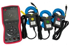 Three Phase Digital Phase Voltage Meter with AC 0-600V 0mA～600A 45-65.00Hz