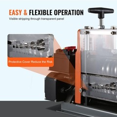 Electric Wire Stripping Machine Copper Cable Stripper 0.06”-0.98” 60 W
