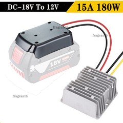 DC 18V to 12V For Bosch 15A 180W Step Down Voltage Converter Battery Regulator
