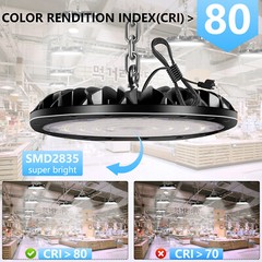 10 Pack 300W UFO LED High Bay Light Shop Industrial Commercial Factory Warehouse