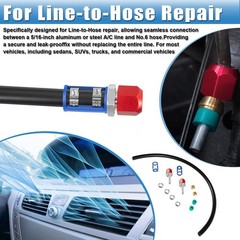 800-673 A/C Line Splice Kit for 5/16″ Line No.6 Hose Air Conditioning Repair