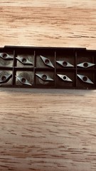 DeniTool VCGT070201-25DX30, 35 Deg, 0.004 Corner Rad. Carbide Insert (Box Of 10)
