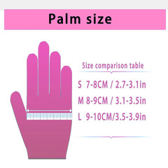 20/50/100/200/400/1000Pcs Pink Disposable Nitrile Cleaning Gloves, Suitable for