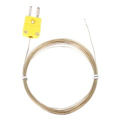 K Type Thermocouple, -40C~260C(-40F~500F) 0.255mm OD 4 Meter Long