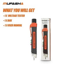 Voltage Electric Tester Volt Detector Test Pen AC DC Non-Contact Sensor 12-1000V