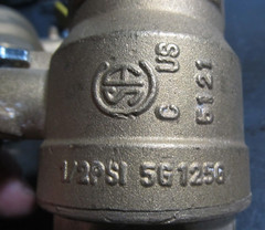 MATCO NORCA 600WOG-150SWP 1/2, 1/2PSI 5G125G UPO 1 1/2