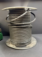 18/3 SJOOW Black Rubber Cord 300V Portable Power Cable Approx 130 Ft Unused left
