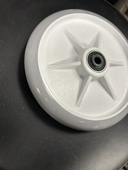 Lot of 4 Stryker Stretcher 8” Standard Wheel Grey