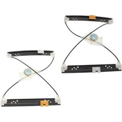 2pcs Car Door Glass Window Regulator Rear Left Right Side Power for Porsche for