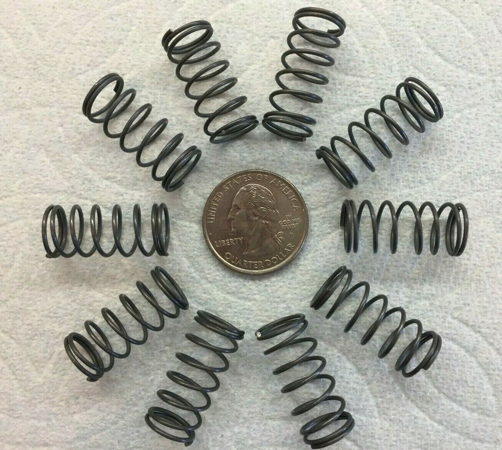 10 Pcs Small Compression Springs 1 in. (25 mm) Long x 1/2 in. (12 mm) OD