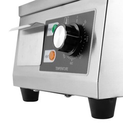 Electric Griddle Flat Top Grill 1300W 15.75″ Hot Plate BBQ Countertop Commercial