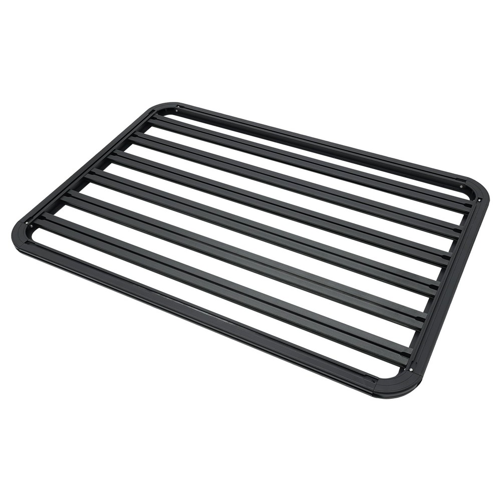 63×43 Universal Aluminum Platform Flat Roof Rack 330lbs Car Top Cargo Carrier