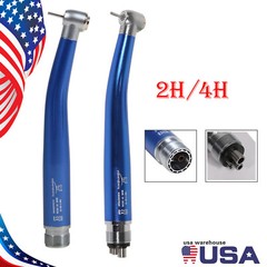 USA Dental High Speed Handpiece Single water spray Air Turbine 2/4Holes