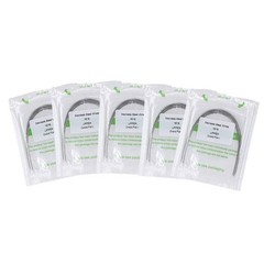 20×Dental Ortho Stainless Steel Rectangular Arch Wire Ovoid Form 16×16 Upper