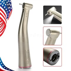 Dental 1:5 LED Contra Angle Fiber Optic Handpiece / Cartridge Rotor Mini Head dp