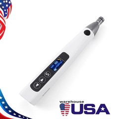 Dental Cordless Hygiene LED Prophy Polishing Handpiece 360° Swivel w/ 2pc Angles